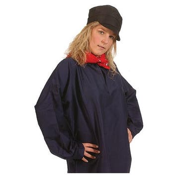 Carnaval verkleedkleding Blauwe boeren kiel voor dames - B.., Ophalen of Verzenden, Nieuw