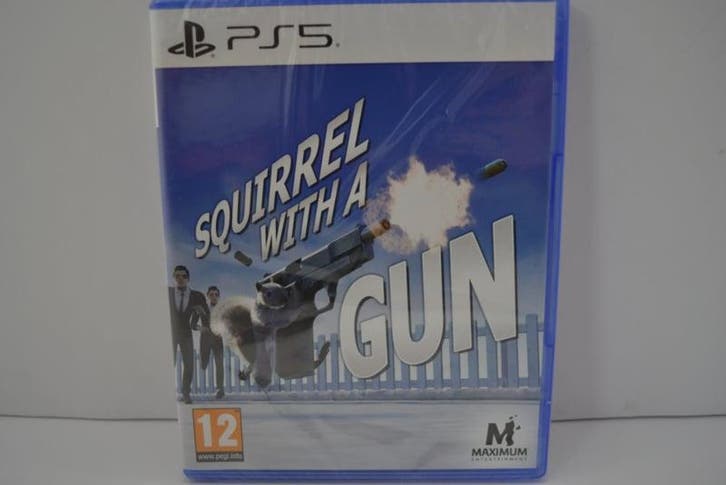 Squirrel With A Gun - SEALED (PS5), Spelcomputers en Games, Games | Sony PlayStation 5, Zo goed als nieuw, Verzenden