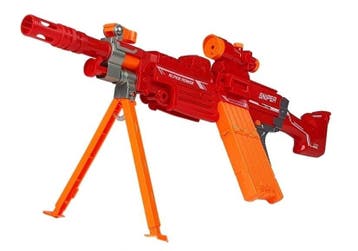 NERF Geweer 75cm | Rood | Nieuw | Scherpe Prijs, Ophalen of Verzenden, Nieuw, Jongen of Meisje
