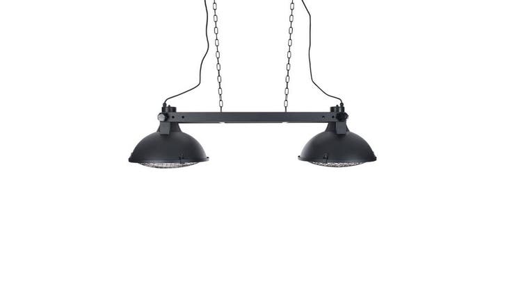 Indus Bright hanglamp halogeen terrasverwarmer zwart 3000..., Tuin en Terras, Terrasverwarmers, Nieuw, Verzenden