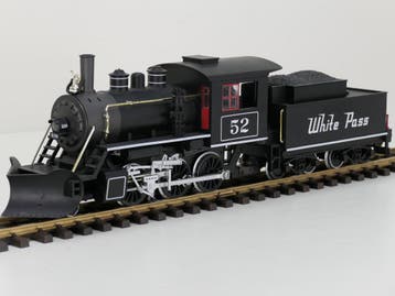 PIKO 38219 G-Dampflokomotive mit Tender Mogul WP&YR, Zimo..., Ophalen of Verzenden, Gebruikt, Overige typen, Analoog