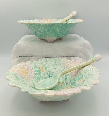 Avon Ware Pottery - Kom (4) - Creamware - servers