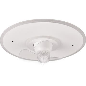 LED Plafondlamp met Ventilator - Plafondventilator - Trion, Ophalen of Verzenden, Nieuw, Metaal, Overige fittingen