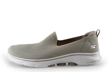 Skechers Instappers in maat 41 Beige, Overige kleuren, Verzenden, Overige typen, Zo goed als nieuw