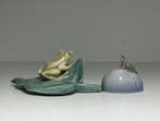 Royal Copenhagen, Lladró - Beeldje - Set of 2 frogs -
