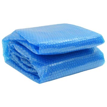 vidaXL Zwembadzeil rond 488 cm PE blauw, Verzenden, Nieuw