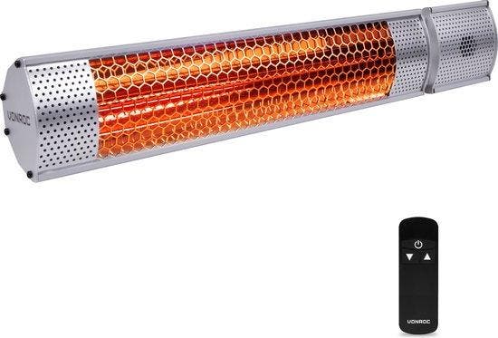2dekans | VONROC Sfeervolle terrasverwarmer – Marsili 2000W, Doe-het-zelf en Verbouw, Gereedschap | Overige machines, Zo goed als nieuw