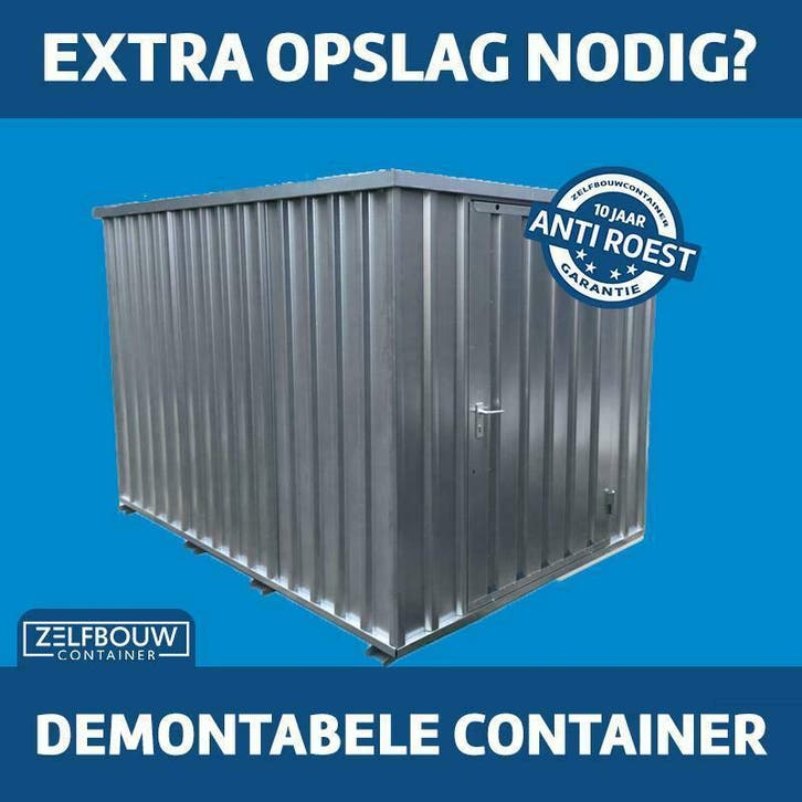 TE KOOP / tuinhuis blokhut demontabel / 16 ft/ op voorraad, Tuin en Terras, Tuinhuizen, 200 tot 400 cm, Zonder ramen, 250 tot 500 cm