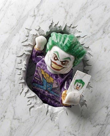 Naro - Canvas [L] - The Joker - Marble Breaking Out, Nieuw