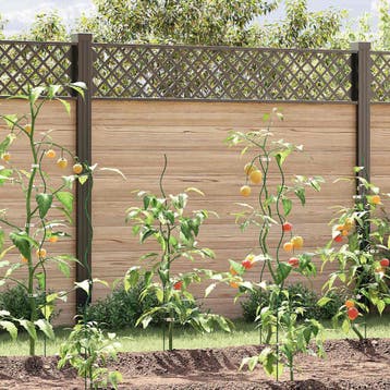 vidaXL Plantondersteuning 20 st Groen 110 x 0.6 x 0.6 cm, Verzenden, Nieuw, Metaal