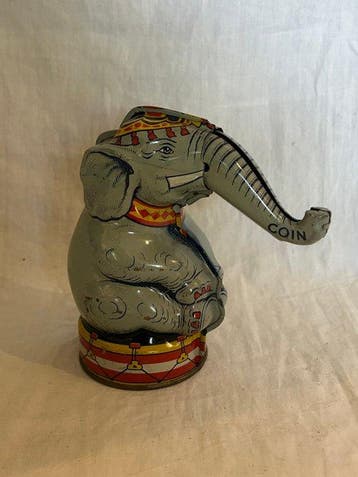 J.Chein & co - Blikken speelgoed - Olifant - 1940-1950 -