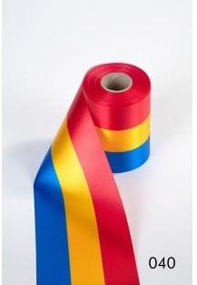 Nationaal lint Roemenië Blauw Geel Rood 100 mm 25 meter, Ophalen of Verzenden, Nieuw