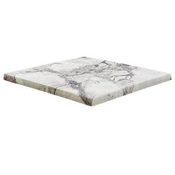 Tafelblad | ALMERIA | Marmerlook (Beige) | In-/Outdoor |, Verzenden, Nieuw in verpakking