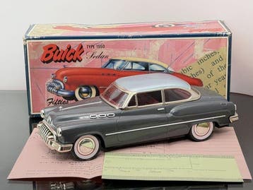 Fifties - Buick berline type 1950 - Opwindbare blikken auto