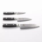 Yaxell Ran Messenset – Giftset – 3-delig – Santoku Mes, Ophalen of Verzenden, Nieuw, Overige materialen, Bestekset