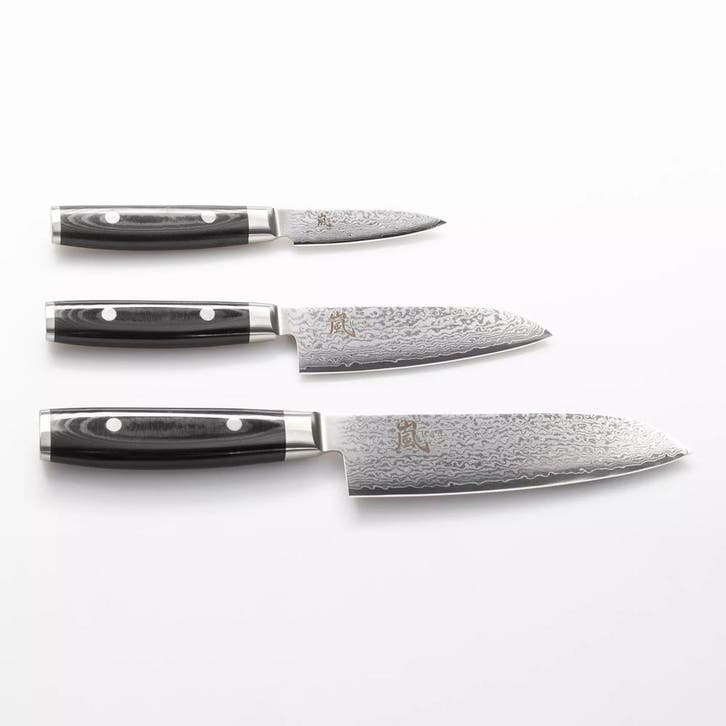 Yaxell Ran Messenset – Giftset – 3-delig – Santoku Mes, Huis en Inrichting, Keuken | Bestek, Bestekset, Nieuw, Overige materialen