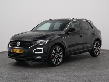 Zakelijke Lease |  Volkswagen T-Roc, Automaat, Gebruikt, Zwart, SUV of Terreinwagen