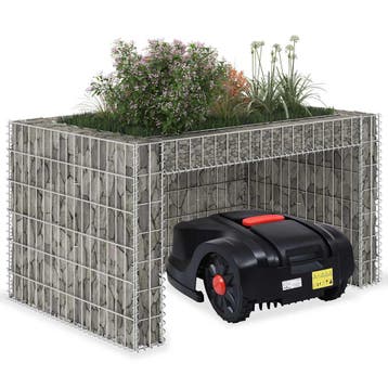 vidaXL Grasmaaieroverkapping met plantenbak 110x80x60cm, Tuin en Terras, Zitmaaiers, Verzenden, Nieuw