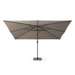 Challenger T1 premium zweefparasol 400x300 cm havanna met, Ophalen of Verzenden, Nieuw