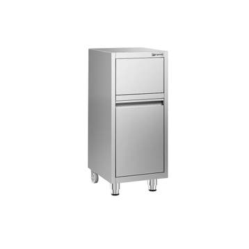 GGM Gastro | Afvalbak - kanteldeksel - 400x500x940mm - met |, Verzenden, Nieuw in verpakking, Overige typen