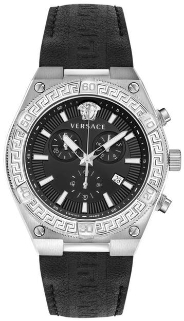 Versace VESO00222 Sporty Greca horloge, Overige merken, Staal, Verzenden, Polshorloge