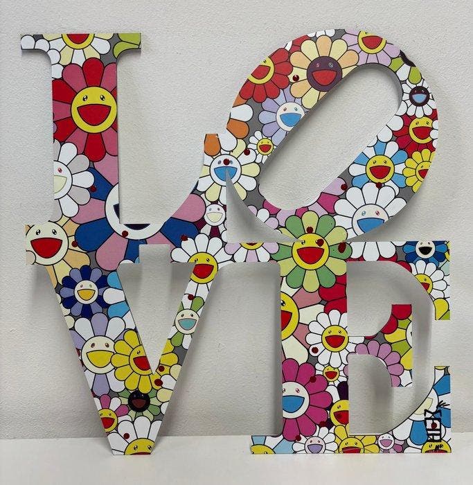Meta Pop (1990) - Love Takashi Murakami Flowers, from: The, Antiek en Kunst, Kunst | Designobjecten