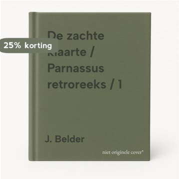 De zachte klaarte / Parnassus retroreeks / 1 - J. Belder, Boeken, Verzenden, Zo goed als nieuw, J. Belder