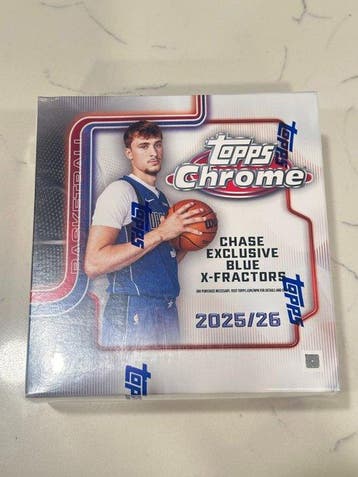 2025/26 Topps Chrome Parallel card, Rookie-kaart,, Verzamelen, Nieuw