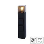 Buitenstopcontact op zuil Oslo | Schemersensor | E27 fitting, Verzenden, Nieuw