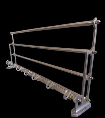 Art-deco bauhaus hat rack coat rack hanger . Designer: János