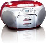 Lenco SCD-420RD - Draagbare radio CD speler met MP3 optie en, Verzenden, Zo goed als nieuw