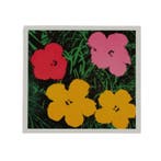 King & Mcgaw Bloemen, Ca. 1964 - Andy Warhol 60 X 60 Cm -, Ophalen of Verzenden, Zo goed als nieuw