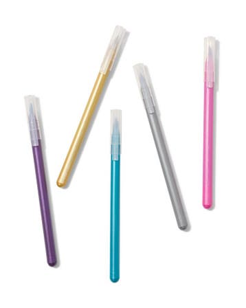HEMA Metallic brushpennen - 5 stuks, Diversen, Verzenden, Nieuw