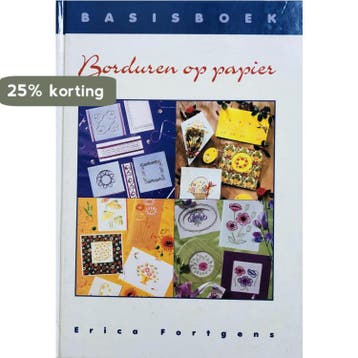 Basisboek borduren op papier / Basisboeken 9789038414669, Verzenden, Gelezen, E. Fortgens
