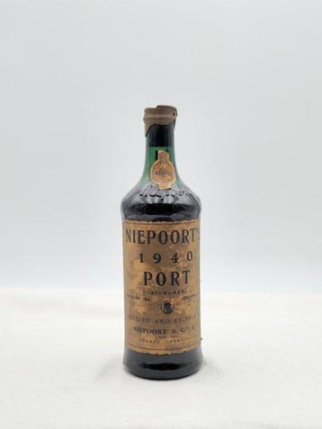1940 Niepoort - Garrafeira Port - Gebotteld in 1945 - Porto, Verzamelen, Nieuw