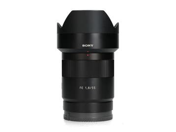 Sony FE 55mm f/1.8 ZA Zeiss Sonnar T* - 1 jaar garantie, Ophalen of Verzenden, Zo goed als nieuw, Sony