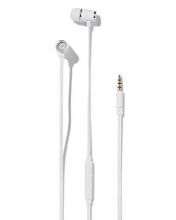HEMA Oortelefoon in-ear premium wit, Verzenden, Nieuw