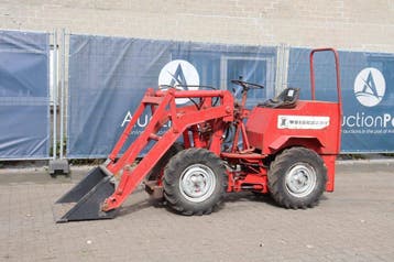 Veiling: Wiellader Weidemann Diesel, Ophalen, Wiellader of Shovel