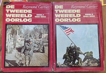 De Tweede Wereldoorlog 1 & 2 - Cartier, Verzenden, Gelezen