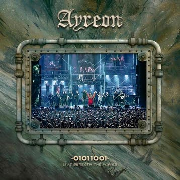 cd - ayreon - 01011001 - LIVE BENEATH THE WAVES (nieuw), Verzenden, Zo goed als nieuw