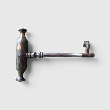 Medisch instrument - IJzer, Hoorn - Antieke tandarts haak