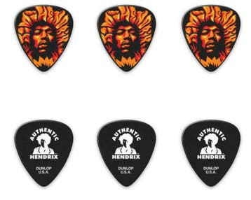 Jimi Hendrix opbergblikje + plectrums heavy officiële merch, Verzamelen, Ophalen of Verzenden, Nieuw, Gebruiksvoorwerp