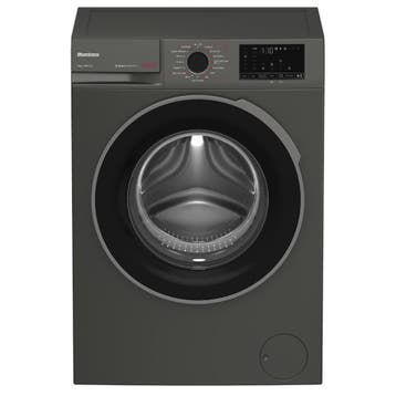 Blomberg LWA18461G - Wasmachine - 8 kg - 1400 tpm -, Ophalen of Verzenden, Zo goed als nieuw, Voorlader, 85 tot 90 cm