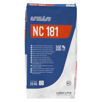 Uzin NC 181 Cementgebonden 20kg | Reparatiemortel |, Verzenden, Nieuw