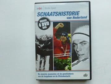 Schaatshistorie van Nederland - NOS Studio Sport (4 DVD), Ophalen of Verzenden, Zo goed als nieuw