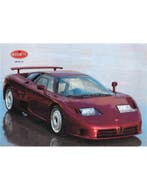 1992 BUGATTI EB110 GT LEAFLET ENGELS, Boeken, Nieuw, Author