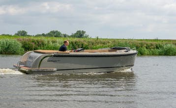 Reitdieper 634 Tender | Suzuki 30 pk | Doorloop | Vaarklaar, Nieuw, Polyester, Benzine, Buitenboordmotor