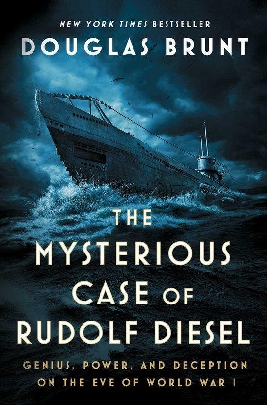 The Mysterious Case of Rudolf Diesel - Douglas Brunt, Boeken, Taal | Engels, Zo goed als nieuw, Verzenden