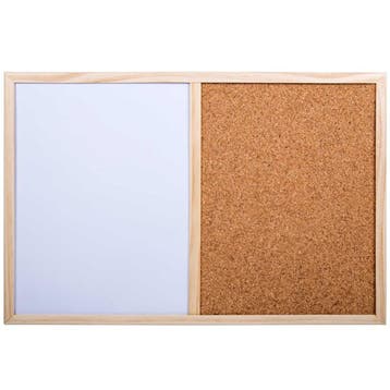 Kurk prikbord - Whiteboard - 20 x 30 cm. ACTIE, Ophalen of Verzenden, Nieuw