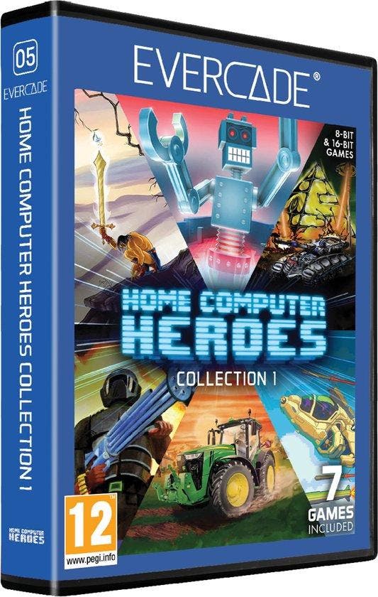Evercade Home Computer Heroes - cartridge 1 (7 games), Spelcomputers en Games, Spelcomputers | Overige, Verzenden